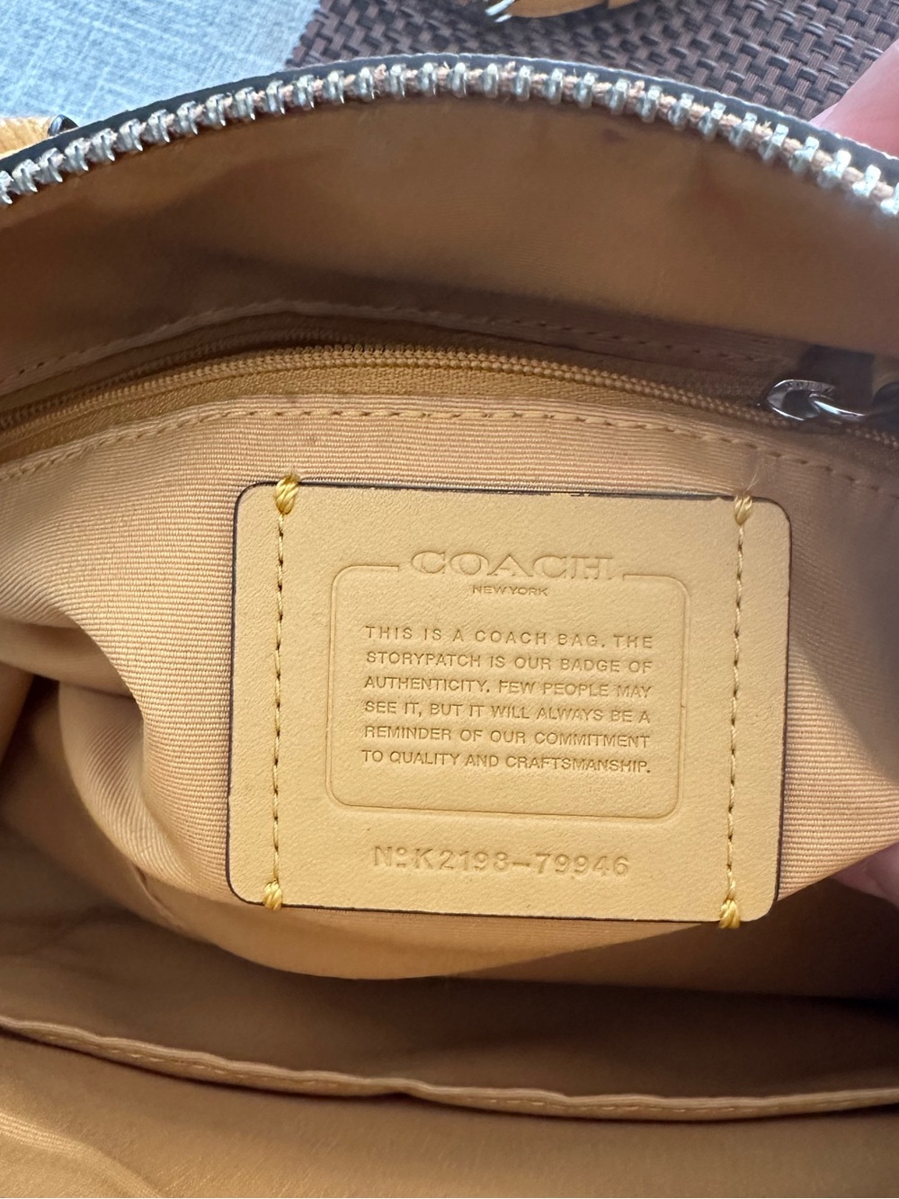 SOLD SOLD 
Coach Rowan Satchel - Picture 12 of 16